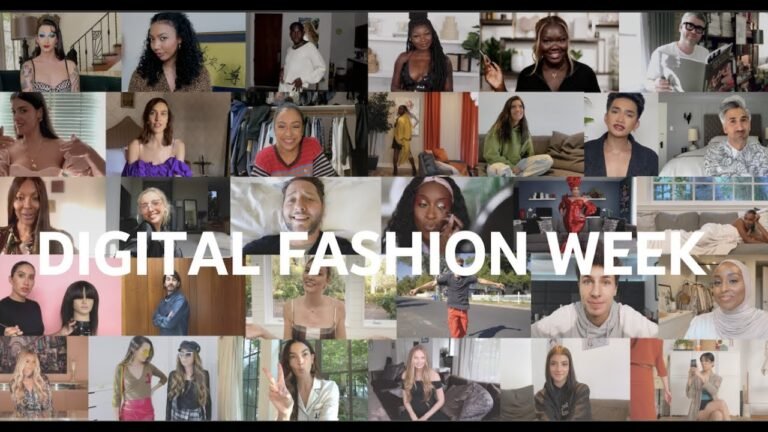 ANNOUNCING YouTube Digital Fashion Week: Your sofa is your front row seat