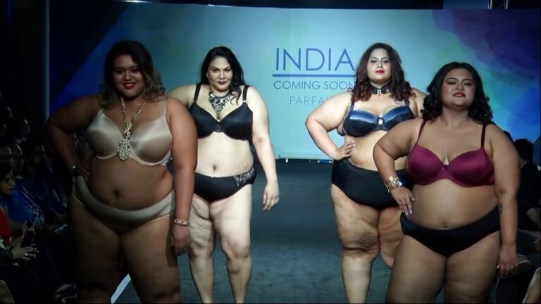 Beautiful Plus Size Women's | India Fashion Show for Plus Size