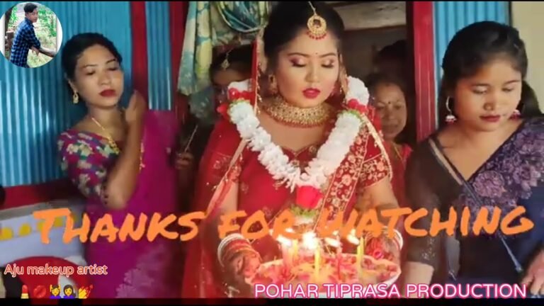 Bridal make-up💋💄💅💇💆 ||Hindu wedding bridal makeup artist || Artist :-Aju Debbarma || pohar Tiprasa .