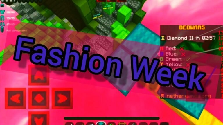 Fashion Week (A Minecraft Montage)