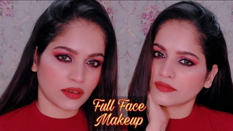 Full Face Makeup…❤️ #makeupshorts #shorts #youtubeshorts