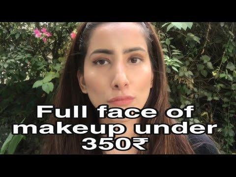 Full face of make up under 350₹