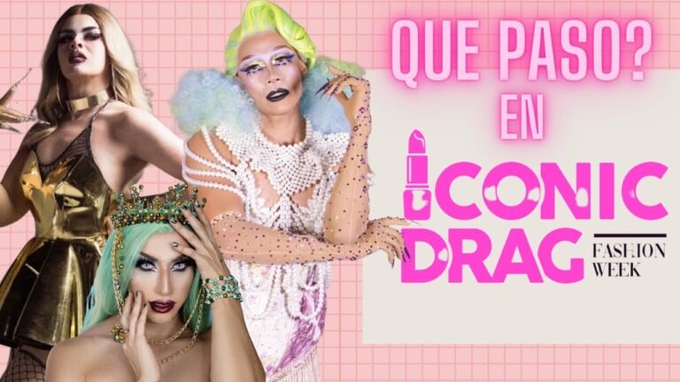 Iconic Drag Fashion Week