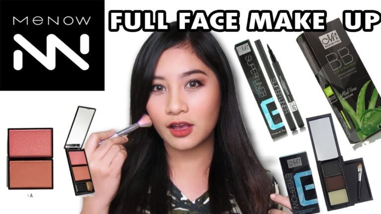 MENOW FULL FACE MAKE UP LOOK