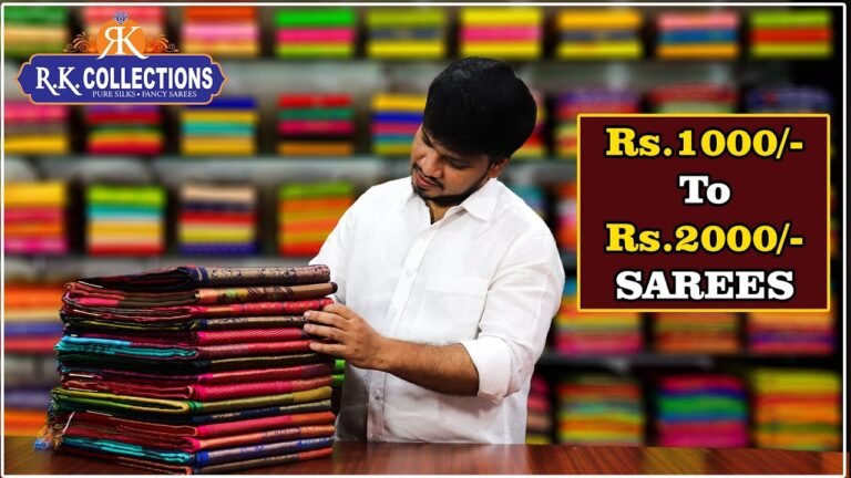 Rs.1000/- To Rs.2000/- Sarees I www.rkcollections.in I