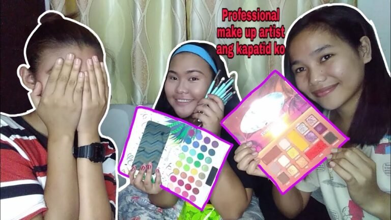 professional make up (Make up artist ang mga kapatid ko)