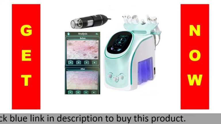 ✓ Aquasure H2 galvanica facial micro current Facial Cleansing hydrafacial skin analyz oxygen hot se