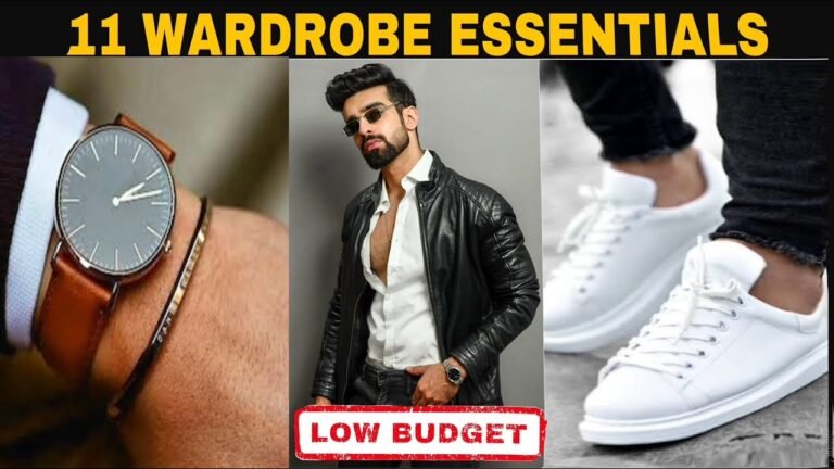 11 Low Budget WARDROBE ESSENTIALS| हर लड़के के पास होने चाहिए| MUST HAVES| INDIAN MEN'S FASHION|