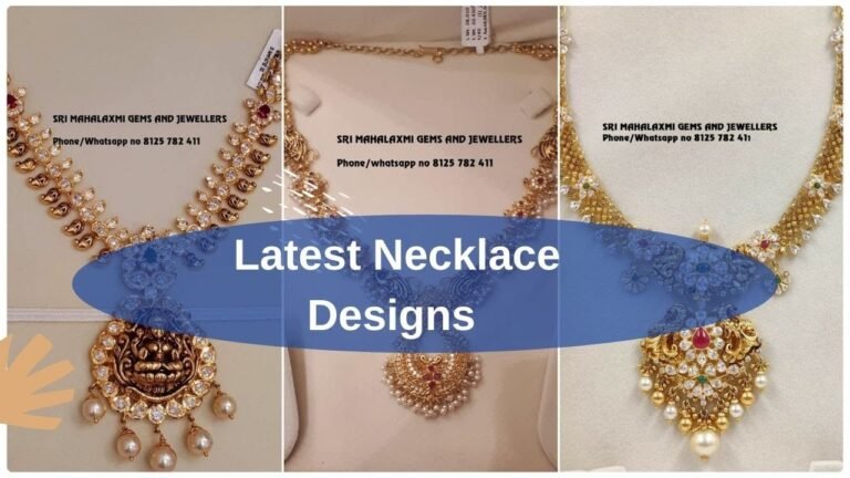 30grams necklace models| gold necklace designs | Indian Fashion Trends