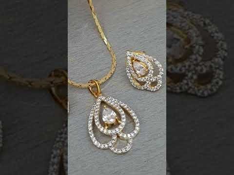Beautiful Daily Wear Gold Pendent Set Designs – Indian Fashion Trends