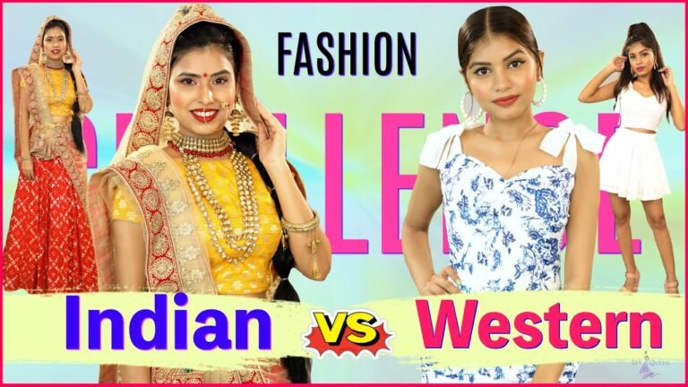 Fashion DARE Challenge – INDIAN vs WESTERN LOOK | Episode 6 | DIYQueen