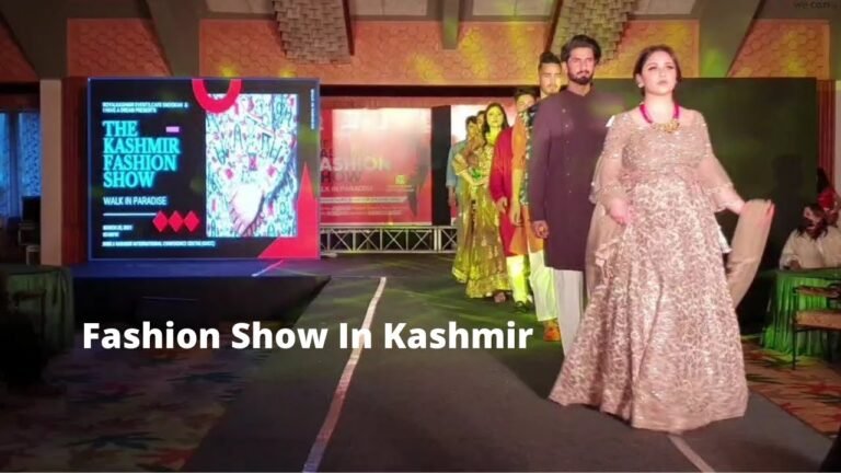 First Ever Fashion Show In Kashmir Valley With Bollywood And Indian Fashion Industry.