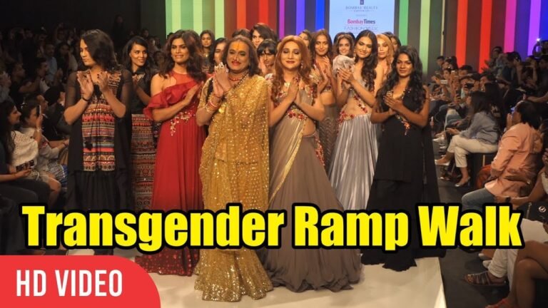 First Ever Transgender Ramp Walk at Bombay Times Fashion Week 2019 | Laxmi Narayan Tripathi