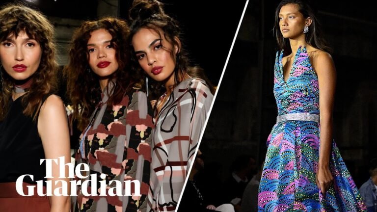 First ever all-black shows: Australian Fashion Week showcases Indigenous talent