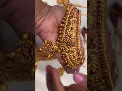 Full Bridal wedding set imitation jewellery south Indian fashion online business low price unique