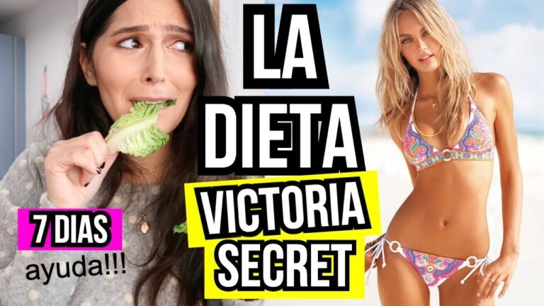 HICE la DIETA DE VICTORIA SECRET por UNA SEMANA y esto paso!!! (Ayuno Intermitente o Fasting)