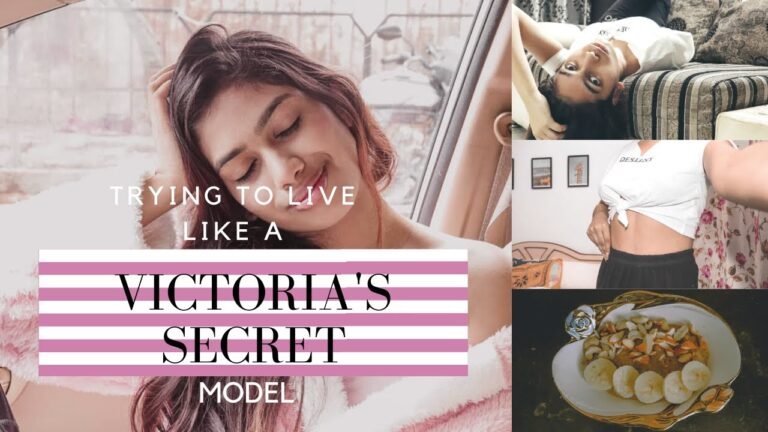 I tried living like a VICTORIA'S SECRET model (Romee Strijd)