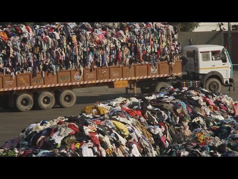 India: Where old clothes go to get a new life