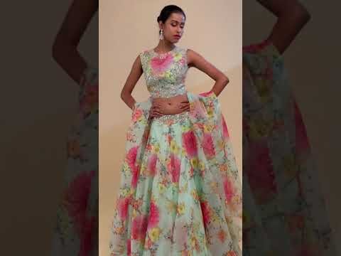 Indian Fashion | Designer Lehenga | Samyakk Collection | RI1962