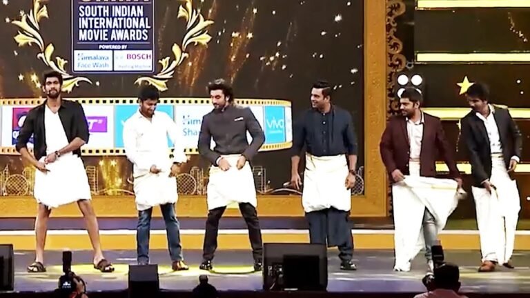 Indian Super Stars Ranbir Kapoor and Katrina kaif Adoring South Indian Fashion