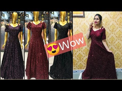 Latest designer gown review haul | Online shopping review | Fashion india