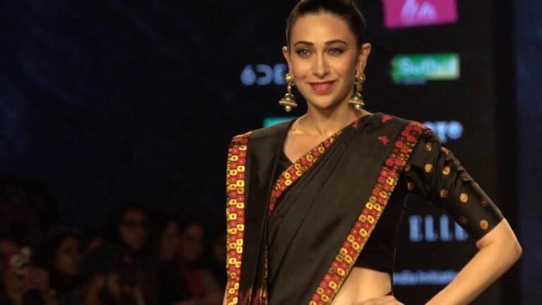 Lotus Make-up India Fashion Week 2019 I Sanjukta Dutta I Mekhela Chador I Karishma Kapoor