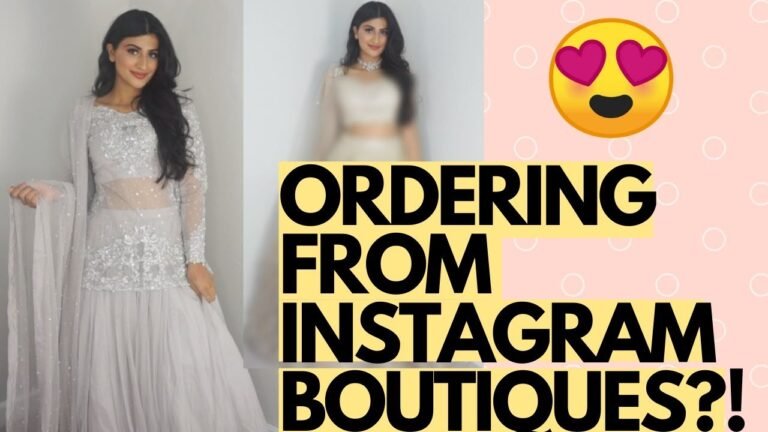 OMG…I ORDERED INDIAN OUTFITS FROM INSTAGRAM BOUTIQUES!