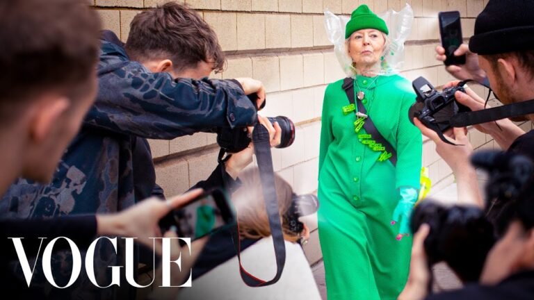 We made a Grandma Famous at Fashion Week (Featured in Vogue)