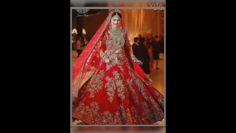 red wedding lehenga bridal collection indian fashion #fashionlove #Tanuvideo