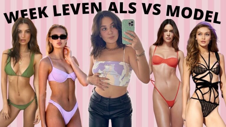 1 week lang sporten en eten zoals victoria’s secret modellen… dit gebeurde er