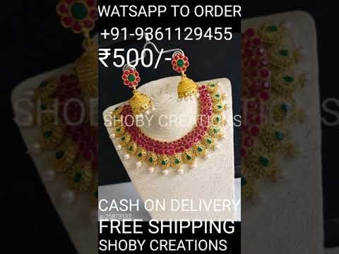 Latest south indian fashion jewelry online