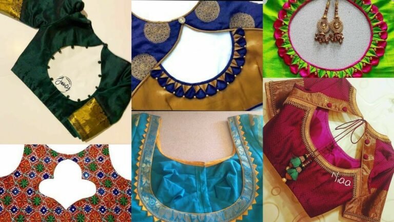 35+Latest Blouse Back Neck Design collection 2021/2022 | India fashion