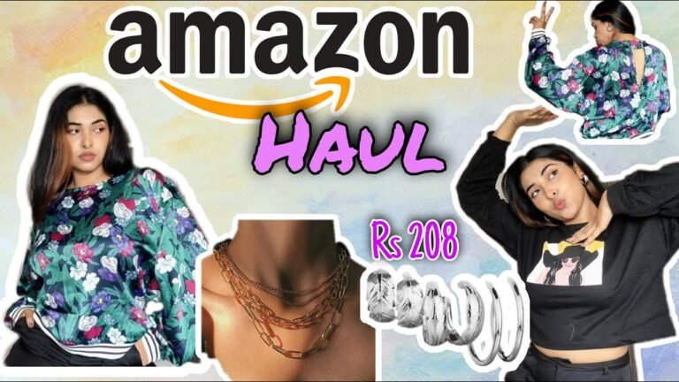 Amazon Jewellery haul under 200 & Amazon fashion haul India 2021 | Amazon sale 2021 haul