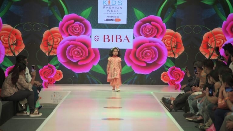 BIBA Girls at IKFW Delhi – India Kids Fashion Week Season 6