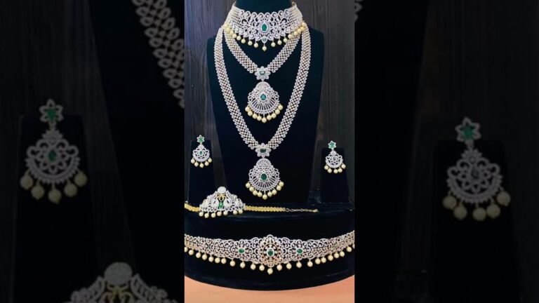 Beautiful Cz Bridal Jewellery Set Designs – Indian Fashion Trends