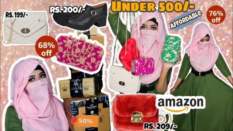 Best #AMAZON FASHION HAUL Under Rs. 500 😍 Upto 80% Off | Amazing FASHION 2021| @Be you and Beauty