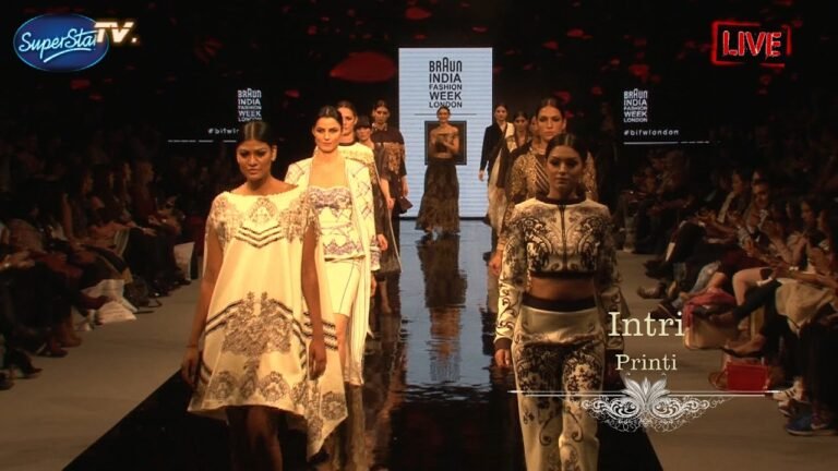 Braun  India Fashion week london 2016 INTRI PRINTI