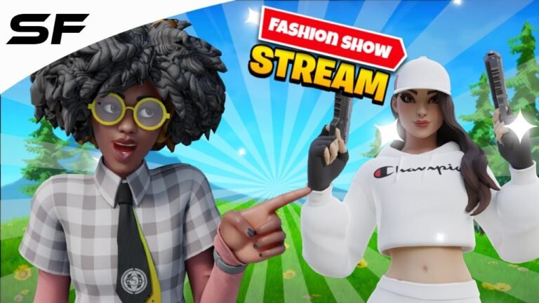 Custom fortnite fashion shows LIVE