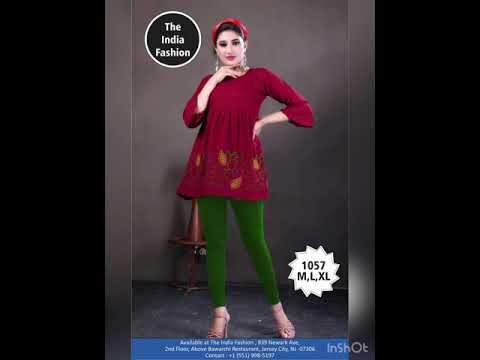 Designer Catelog Collection of Kurties and Dresses only at THE INDIA FASHION- Jersey City and Iselin