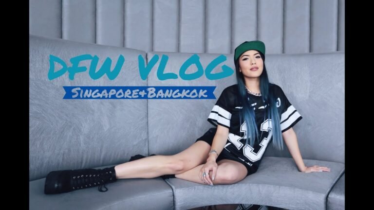 Digital Fashion Week Vlog | Singapore & Bangkok