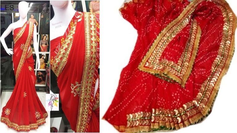 Gota Patti Work Saree Designs 2019 | Indian Fashion 2019