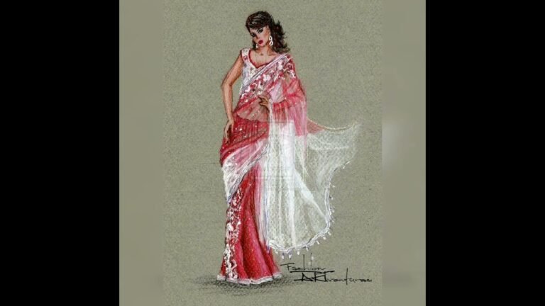 Indian Fashion illustration ❤️