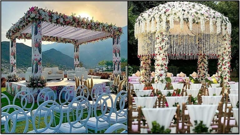 Latest Mandap Setting Ideas for Wedding 2021 / Wedding Mandap Decoration – Indian Fashion Trends