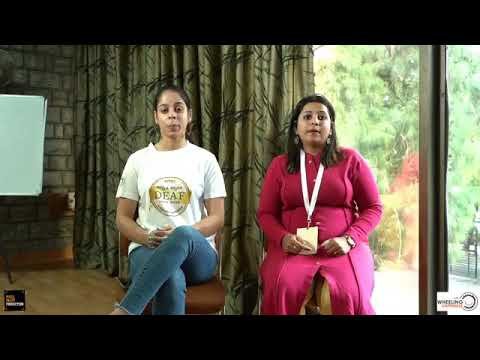 Miss & Mistress Deaf India 2021| she storytelling about fashion and she experienced got in the world