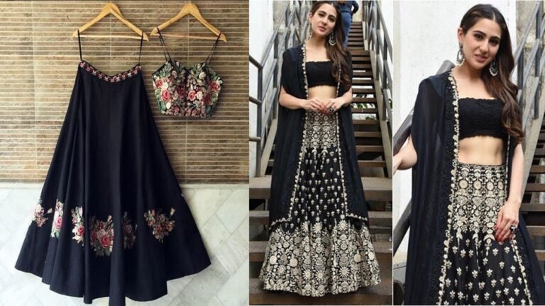 Modern Black Lehenga Designs 2019 | Indian Fashion 2019