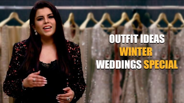 Outfit Ideas for Winter Weddings | Indian Wear | Weddings Special | Jasminum Fashion Designer | Ep29