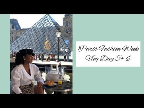 PARIS FASHION WEEK VLOG DAY 5 + 6: Getting into Fashion Shows & Ebony Magazine Instagram Takeover