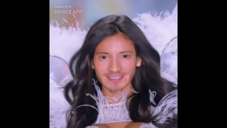 Playing with the ReFace App, My face on Victoria Secret Models