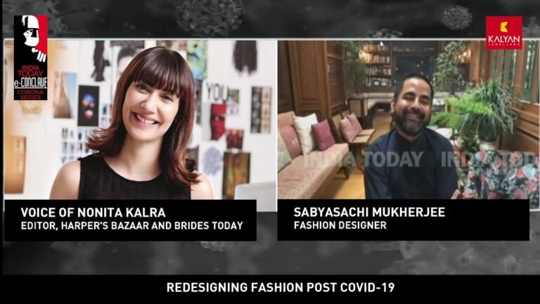 Sabyasachi Mukherjee On The Future Of Fashion In A Post-Covid-19 World