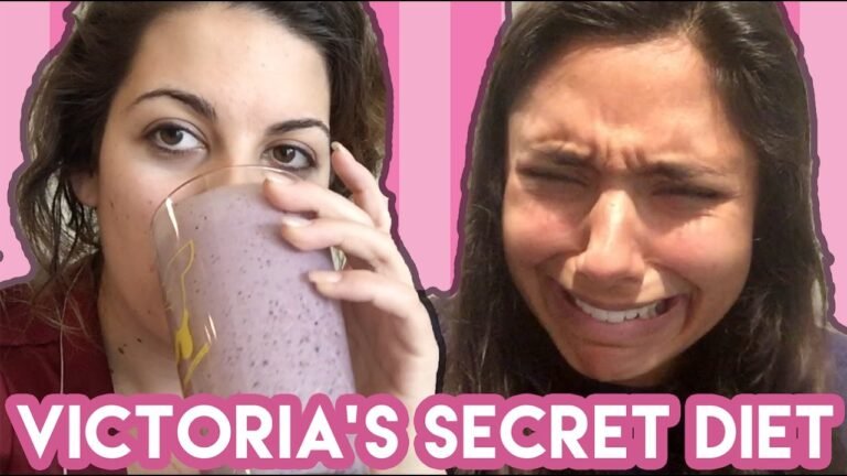 Trying The Victoria's Secret Diet For A Week (feat. Michelle Khare)